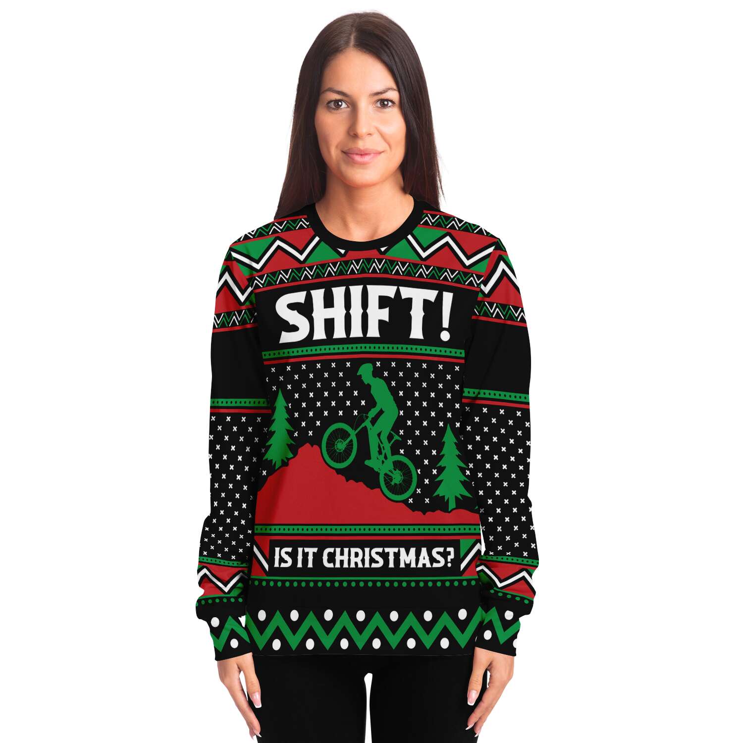 Motrocross Shift Is It Christmas Ugly? Christmas Sweater-grizzshop