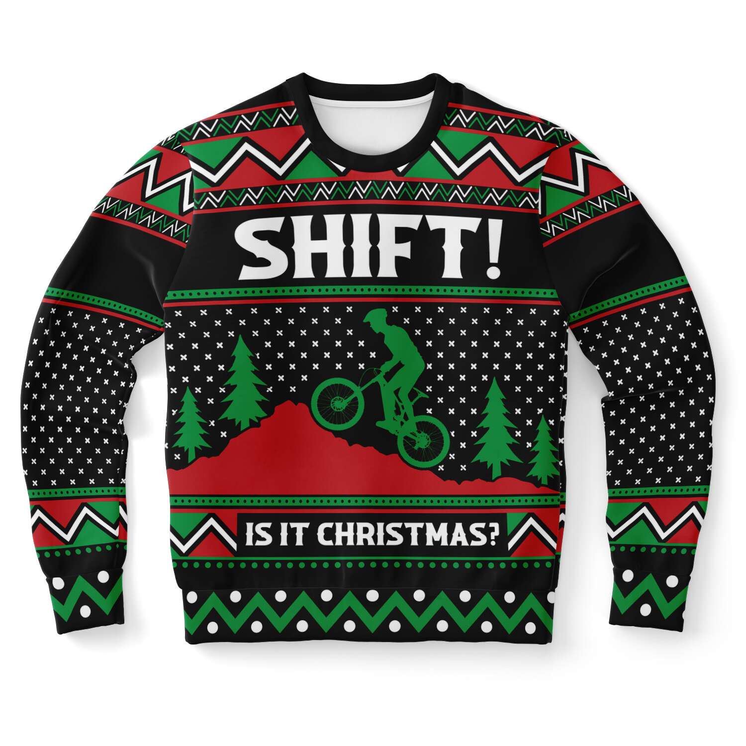 Motrocross Shift Is It Christmas Ugly? Christmas Sweater-grizzshop