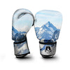 Mountain Alps Print Boxing Gloves-grizzshop