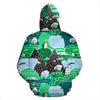 Mountain Cartoon Pattern Print Men Women Pullover Hoodie-grizzshop