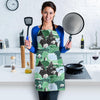 Mountain Cartoon Pattern Print Women's Apron-grizzshop