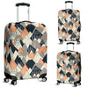 Mountain Pattern Print Luggage Cover Protector-grizzshop