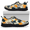 Mountain Pattern Print Sneaker Shoes For Men Women-grizzshop