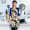 Mountain Pattern Print Women's Apron-grizzshop