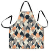 Mountain Pattern Print Women's Apron-grizzshop