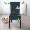 Mountain Print Pattern Chair Cover-grizzshop