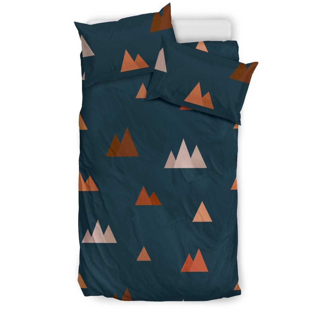 Mountain Print Pattern Duvet Cover Bedding Set-grizzshop