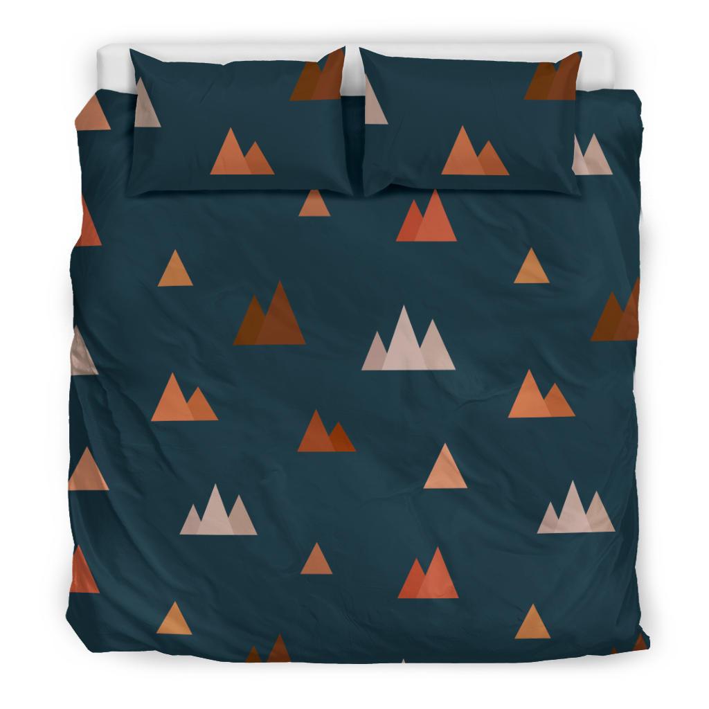 Mountain Print Pattern Duvet Cover Bedding Set-grizzshop