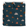 Mountain Print Pattern Duvet Cover Bedding Set-grizzshop