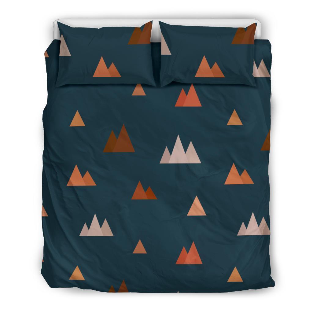 Mountain Print Pattern Duvet Cover Bedding Set-grizzshop