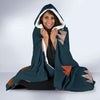 Mountain Print Pattern Hooded Blanket-grizzshop