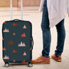 Mountain Print Pattern Luggage Cover Protector-grizzshop