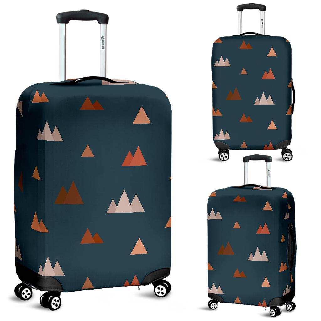 Mountain Print Pattern Luggage Cover Protector-grizzshop