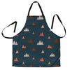 Mountain Print Pattern Men's Apron-grizzshop