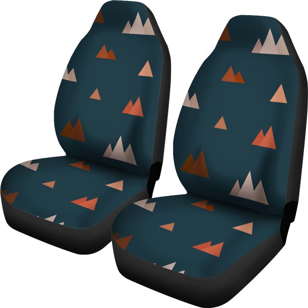 Mountain Print Pattern Universal Fit Car Seat Covers-grizzshop