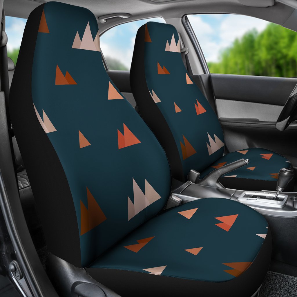 Mountain Print Pattern Universal Fit Car Seat Covers-grizzshop