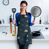 Mountain Print Pattern Women's Apron-grizzshop