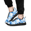 Mountain Skiing Print Pattern Black Sneaker-grizzshop