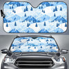 Mountain Snow Pattern Print Car Sun Shade-grizzshop