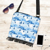 Mountain Snow Pattern Print Crossbody bags-grizzshop