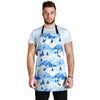 Mountain Snow Pattern Print Men's Apron-grizzshop