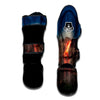 Mountain Volcanic Print Muay Thai Shin Guards-grizzshop