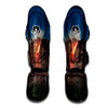 Mountain Volcanic Print Muay Thai Shin Guards-grizzshop