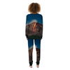 Mountain Volcanic Print Women's Pajamas-grizzshop