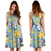 Mouse Cheese Pattern Print Dress-grizzshop