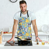 Mouse Cheese Pattern Print Men's Apron-grizzshop