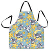 Mouse Cheese Pattern Print Men's Apron-grizzshop