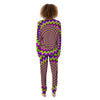 Moving Optical Illusion Spiky Spiral Women's Pajamas-grizzshop