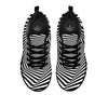 Moving Optical Illusion Twisted Spiral Black Sneaker-grizzshop