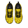 Moving Optical Illusion Yellow Big Bang Black Sneaker-grizzshop