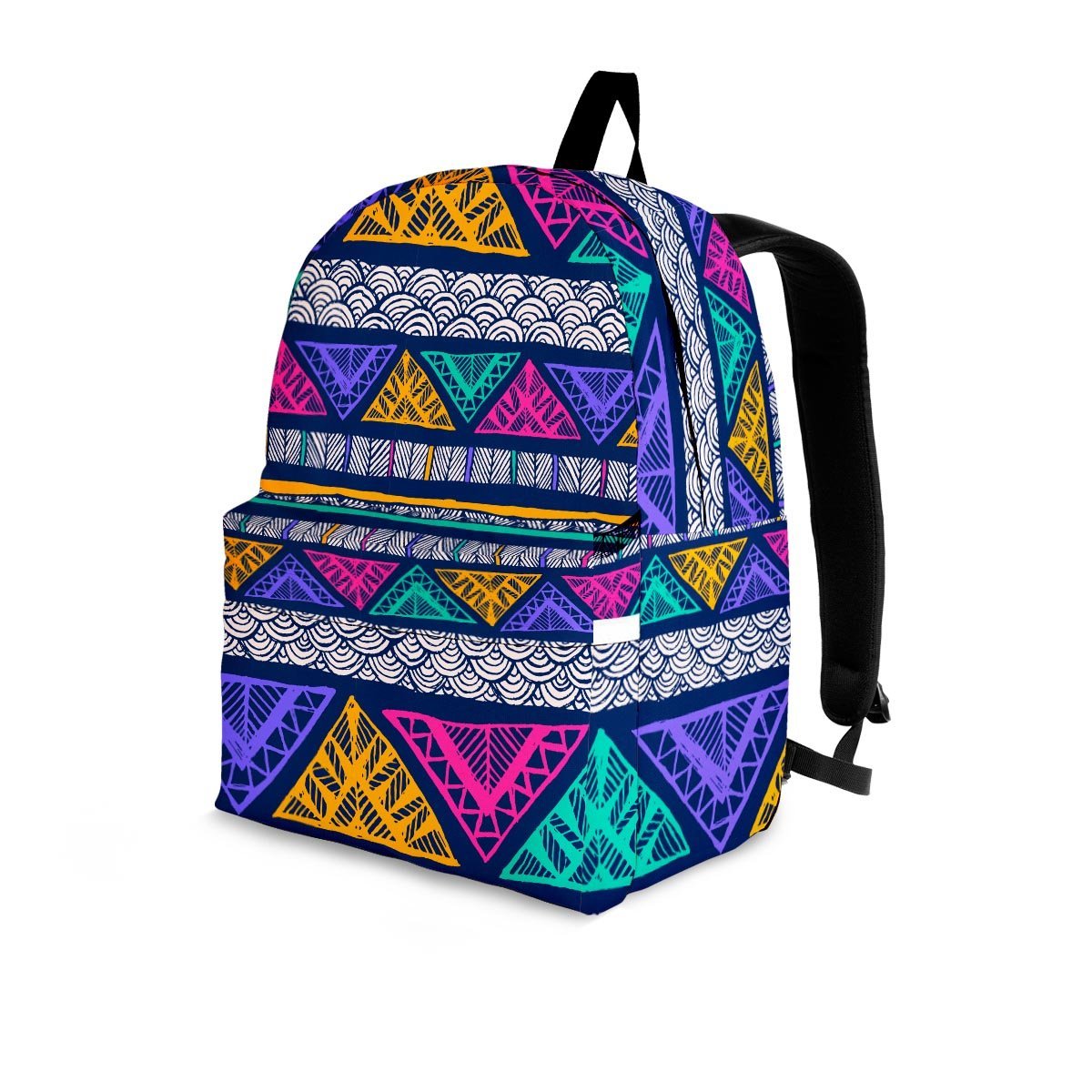Multicolor Native Aztec Abstract Doodle Backpack-grizzshop