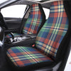 Multicolor Plaid Tartan Car Seat Covers-grizzshop