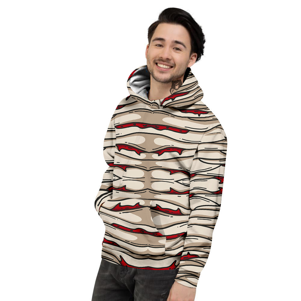 Mummy Bandage Print Pattern Men's Hoodie-grizzshop