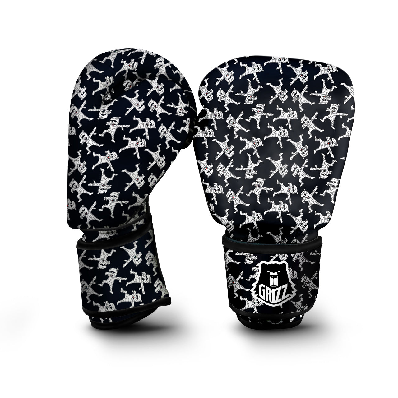 Mummy Cute Print Pattern Boxing Gloves-grizzshop