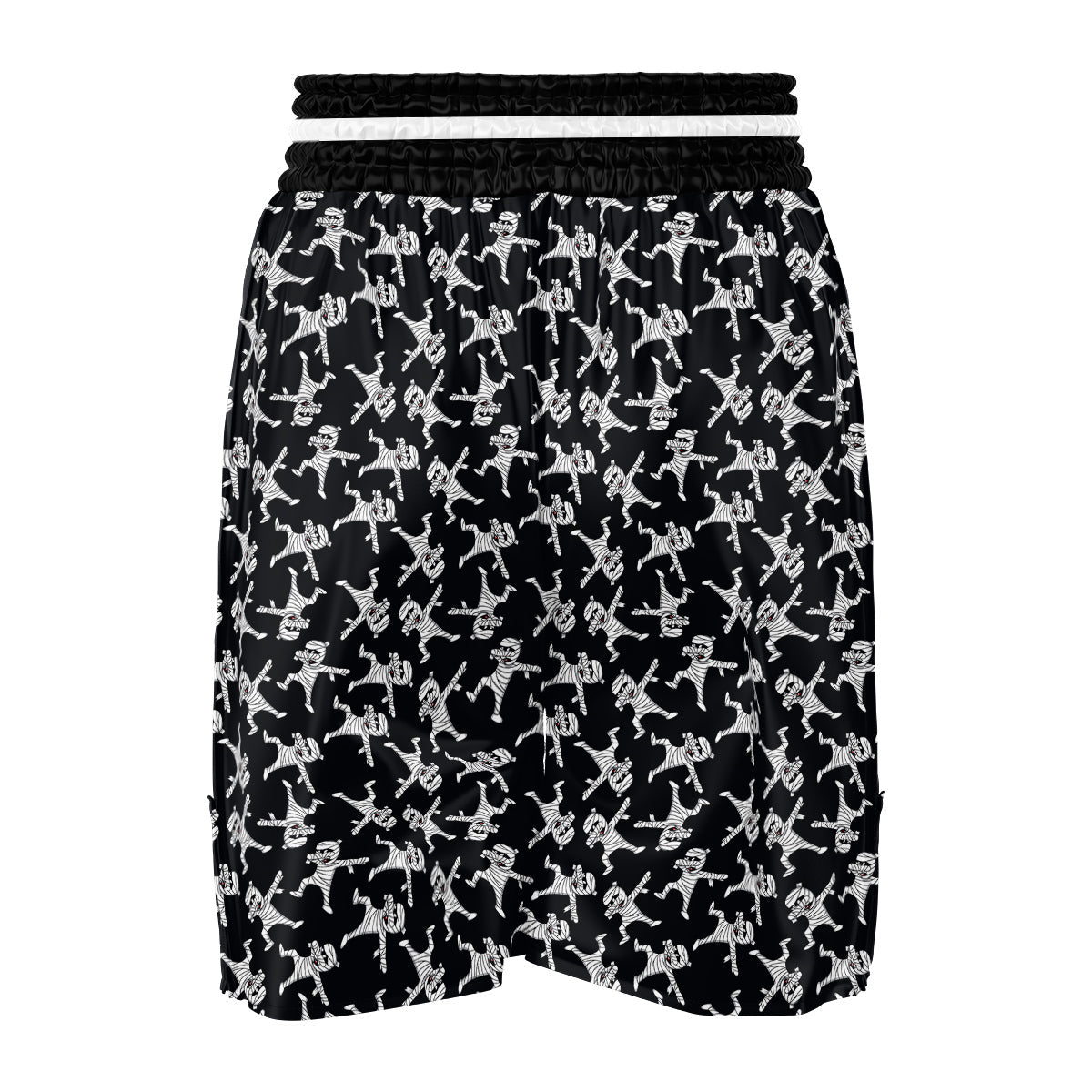 Mummy Cute Print Pattern Boxing Shorts-grizzshop