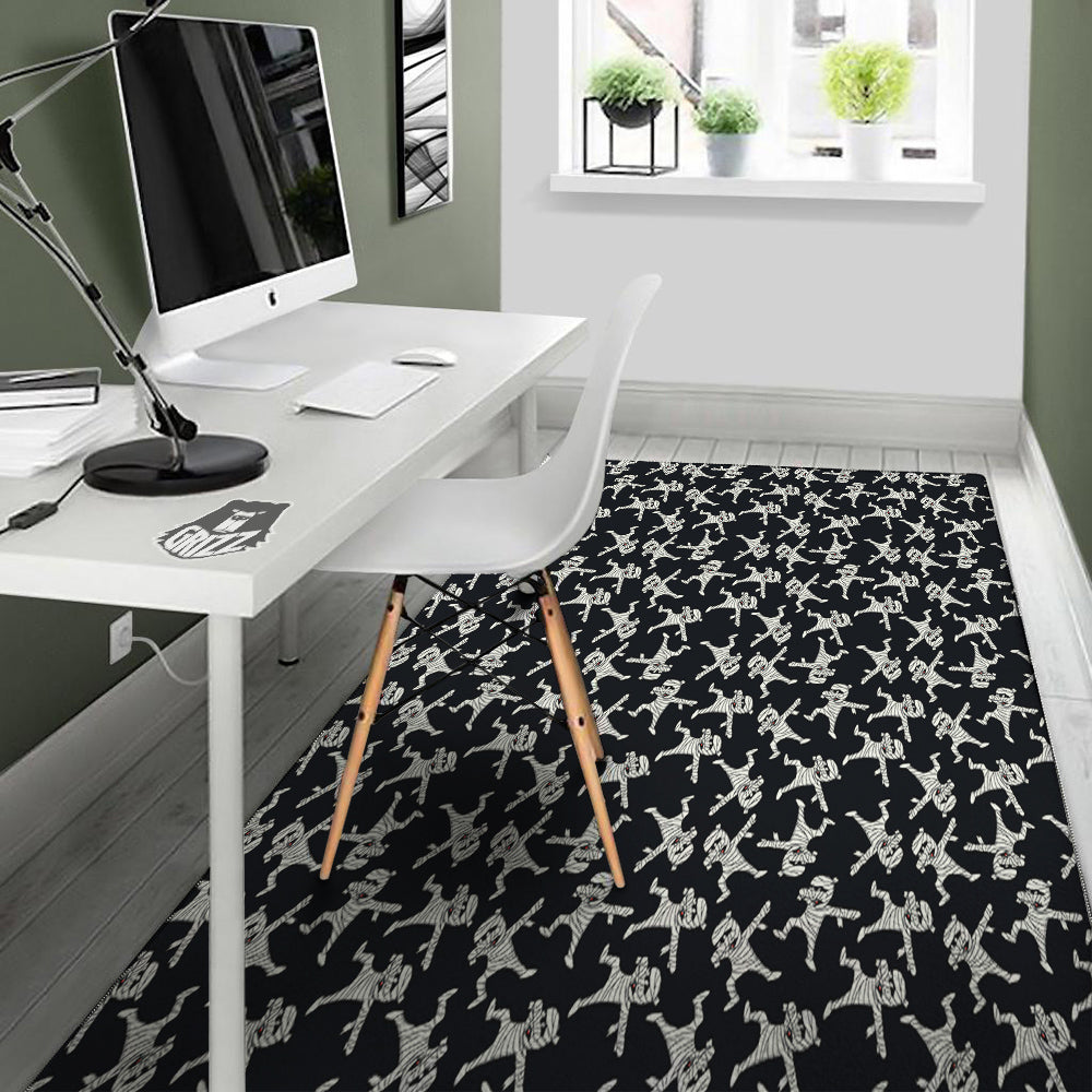 Mummy Cute Print Pattern Floor Mat-grizzshop