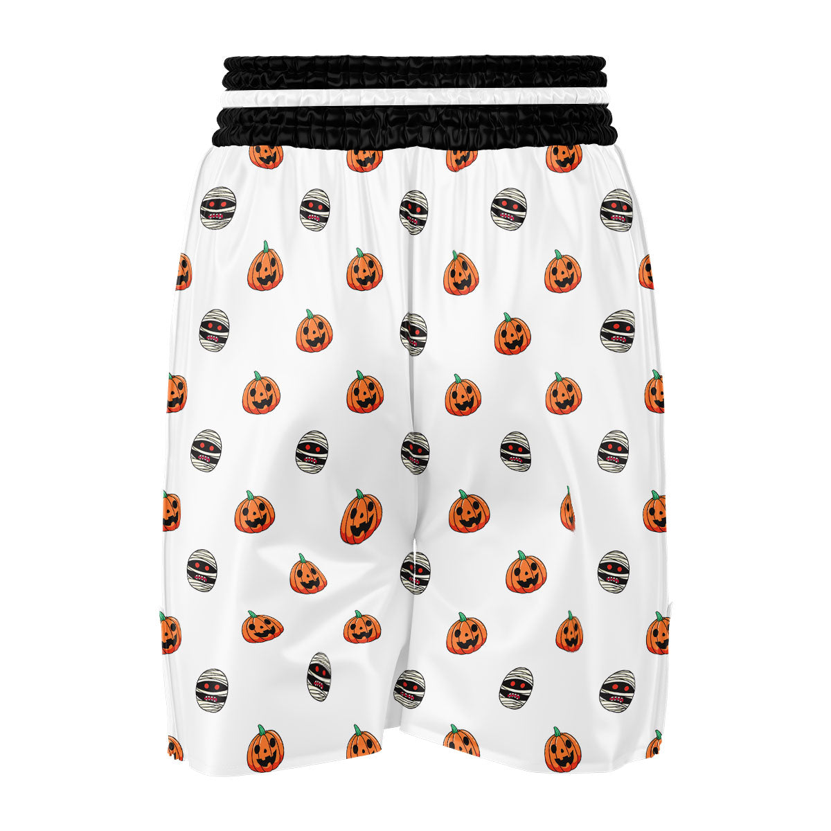 Mummy Halloween Print Pattern Boxing Shorts-grizzshop