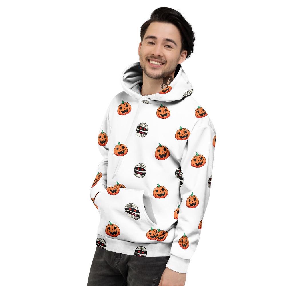 Mummy Halloween Print Pattern Men's Hoodie-grizzshop