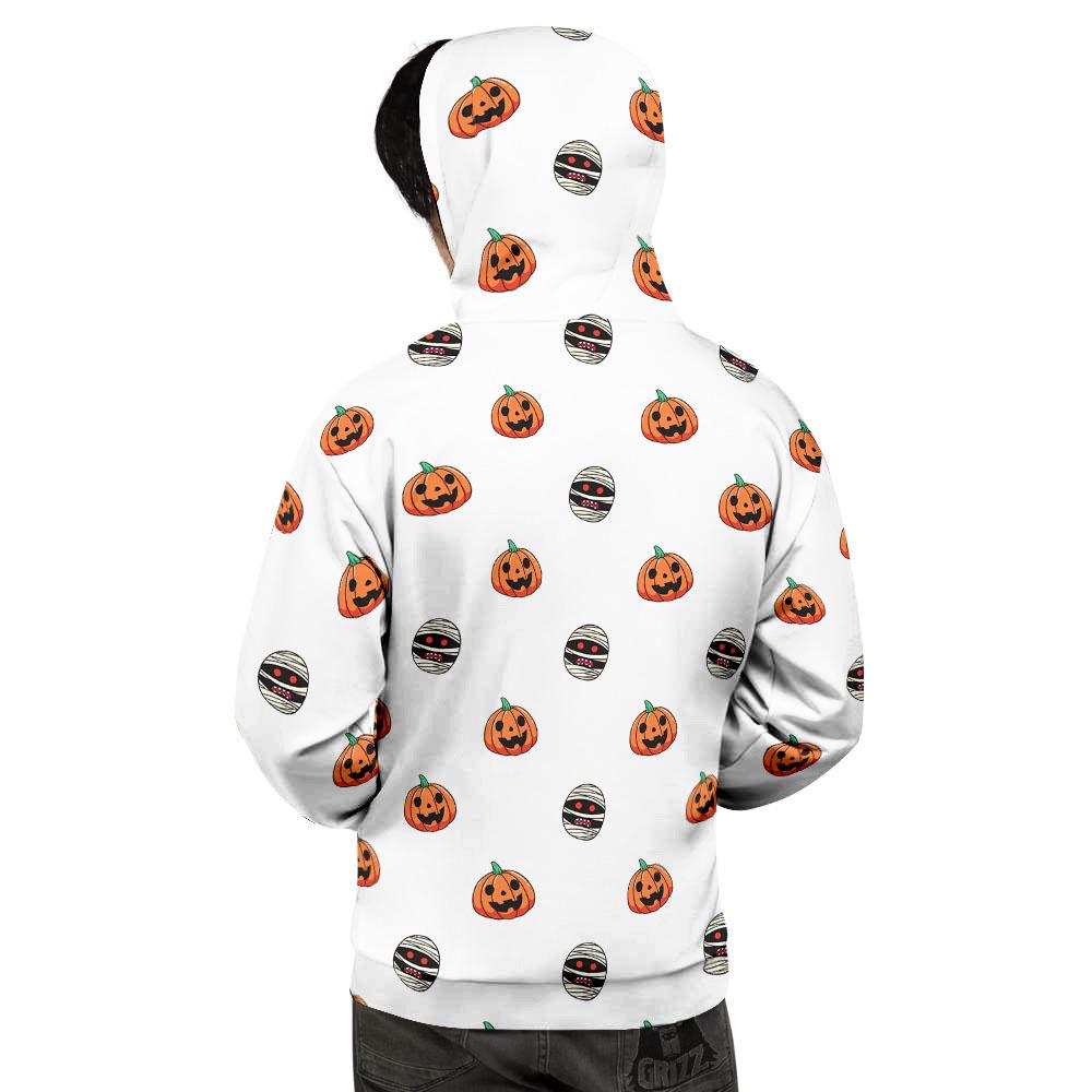 Mummy Halloween Print Pattern Men's Hoodie-grizzshop