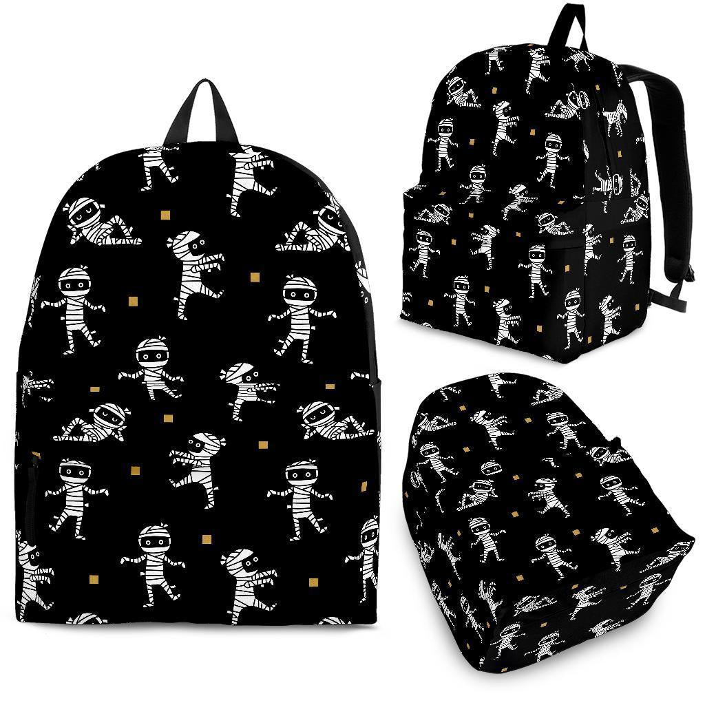 Mummy Pattern Print Backpack-grizzshop