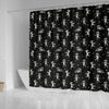 Mummy Pattern Print Bathroom Shower Curtain-grizzshop