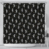 Mummy Pattern Print Bathroom Shower Curtain-grizzshop