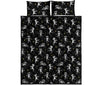 Mummy Pattern Print Bed Set Quilt-grizzshop