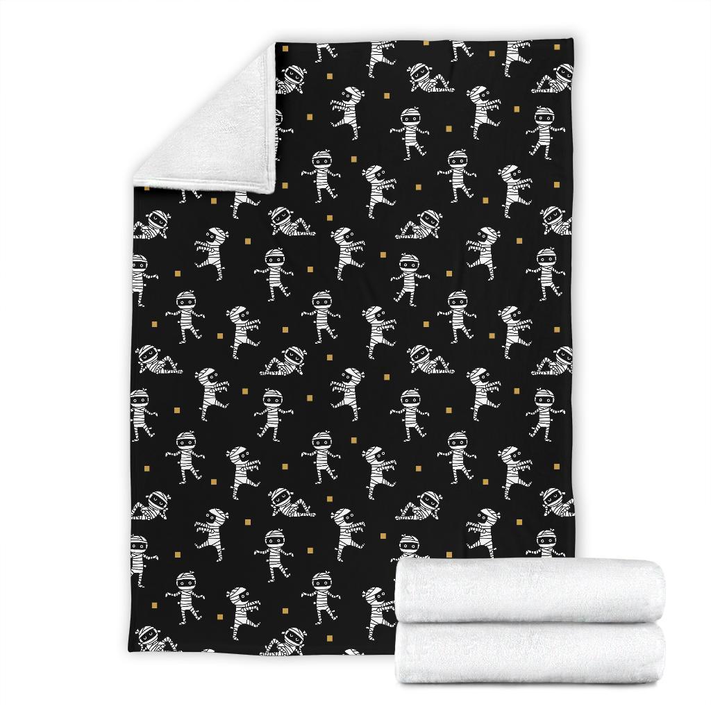 Mummy Pattern Print Blanket-grizzshop