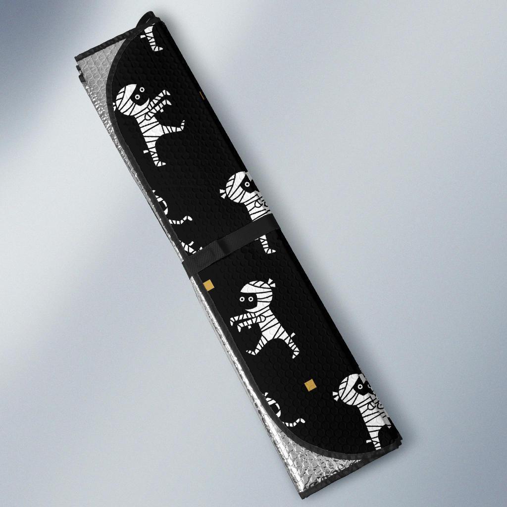 Mummy Pattern Print Car Sun Shade-grizzshop