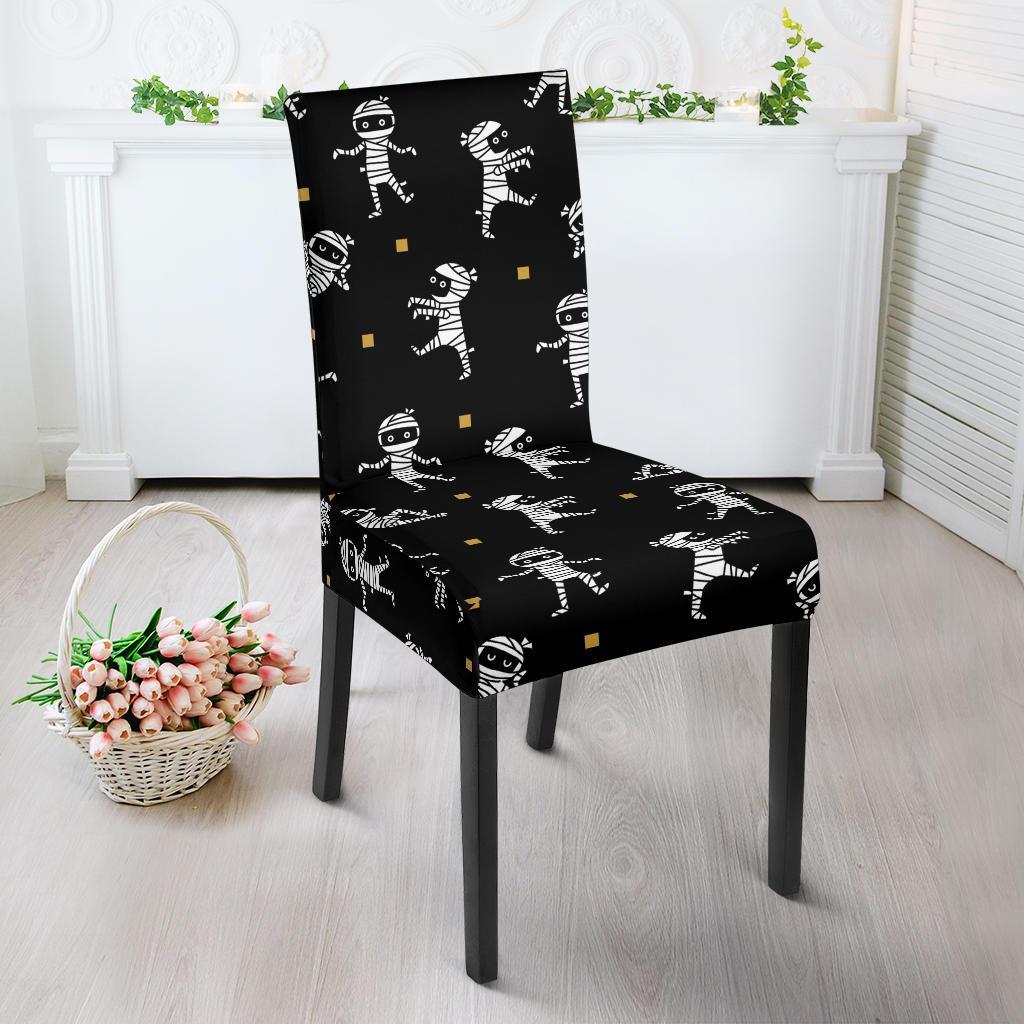 Mummy Pattern Print Chair Cover-grizzshop